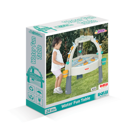 Masuta activitati apa nisip Dolu pastel - imagine 3
