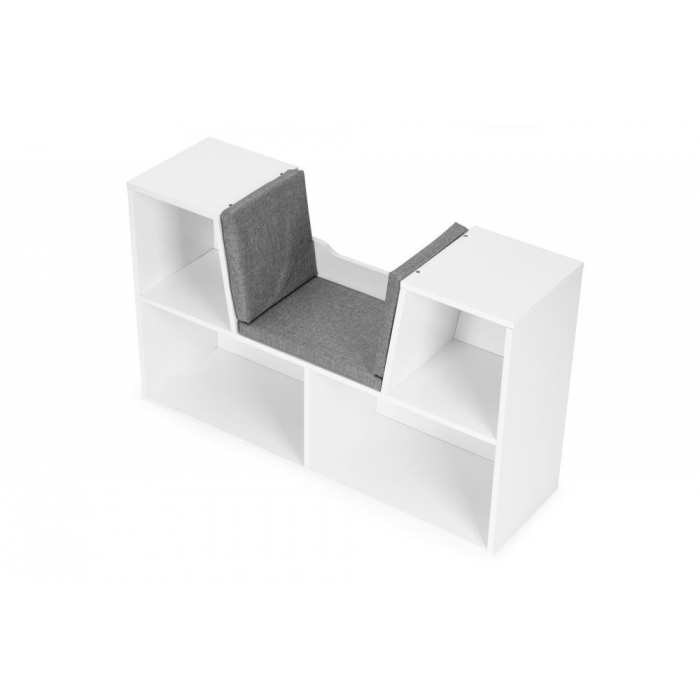 Ecotoys Mobilier Depozitare Cărți și Jucării cu Șezut - imagine 6