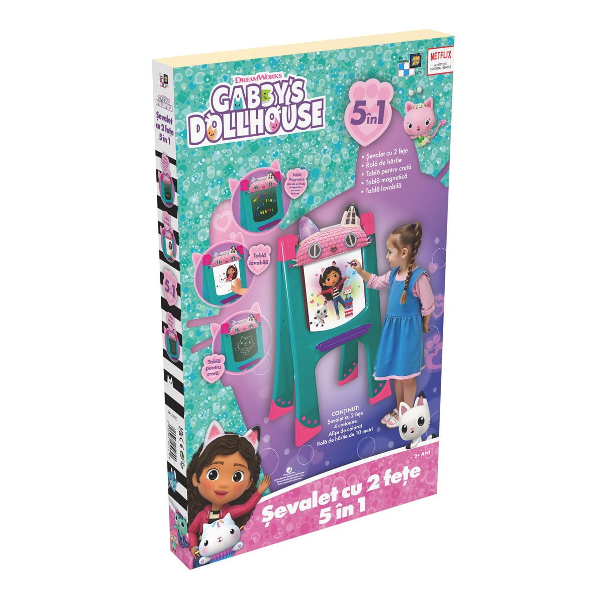 Sevalet Gabby's Dollhouse 5in1 - Creativitate