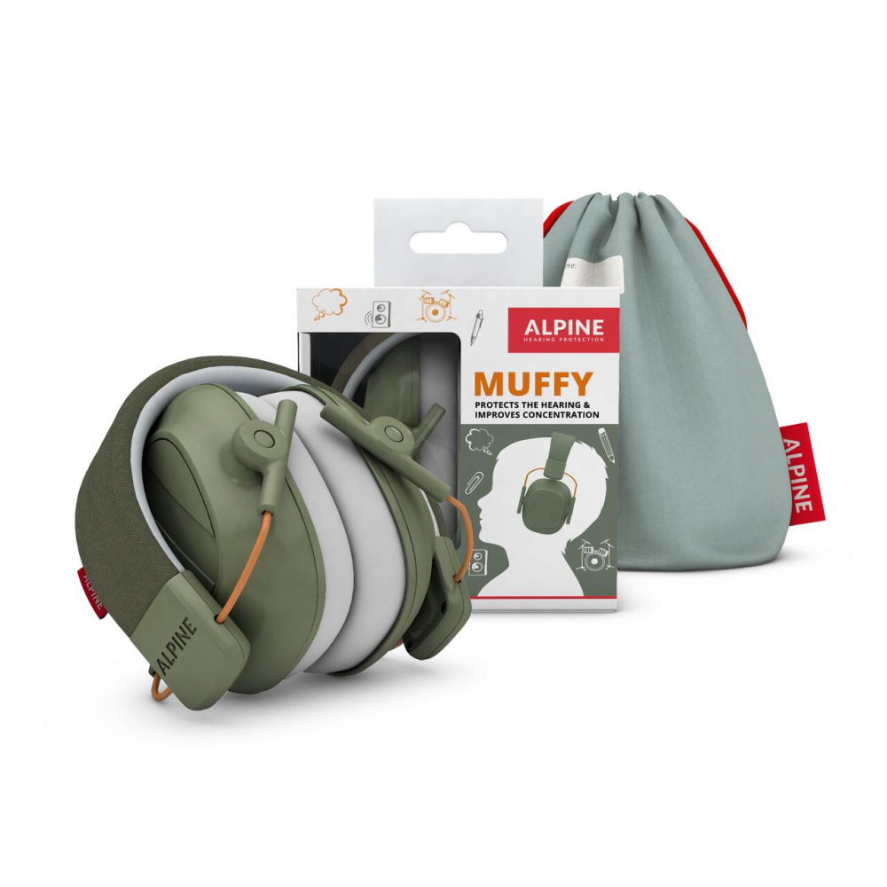 Casti Antifonice Alpine Muffy Kids Verde - imagine 7