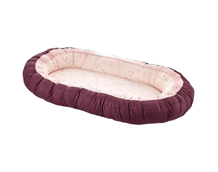 Baby Nest BabyJem Luxury 2 fete Fucsia, Co-sleeping Sigur