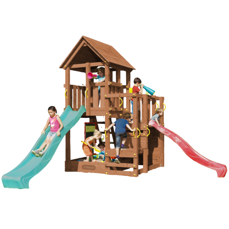 Spatiu de Joaca BlueRabbit 2.0 Penthouse, Lemn Tratat - imagine 7