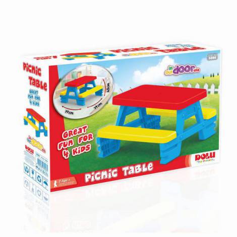 Masuta Picnic Dolu pentru Copii Exterior - imagine 2