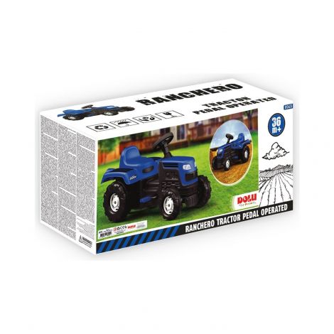 Tractor cu Pedale Dolu 8045 Albastru 3 ani+ - imagine 4