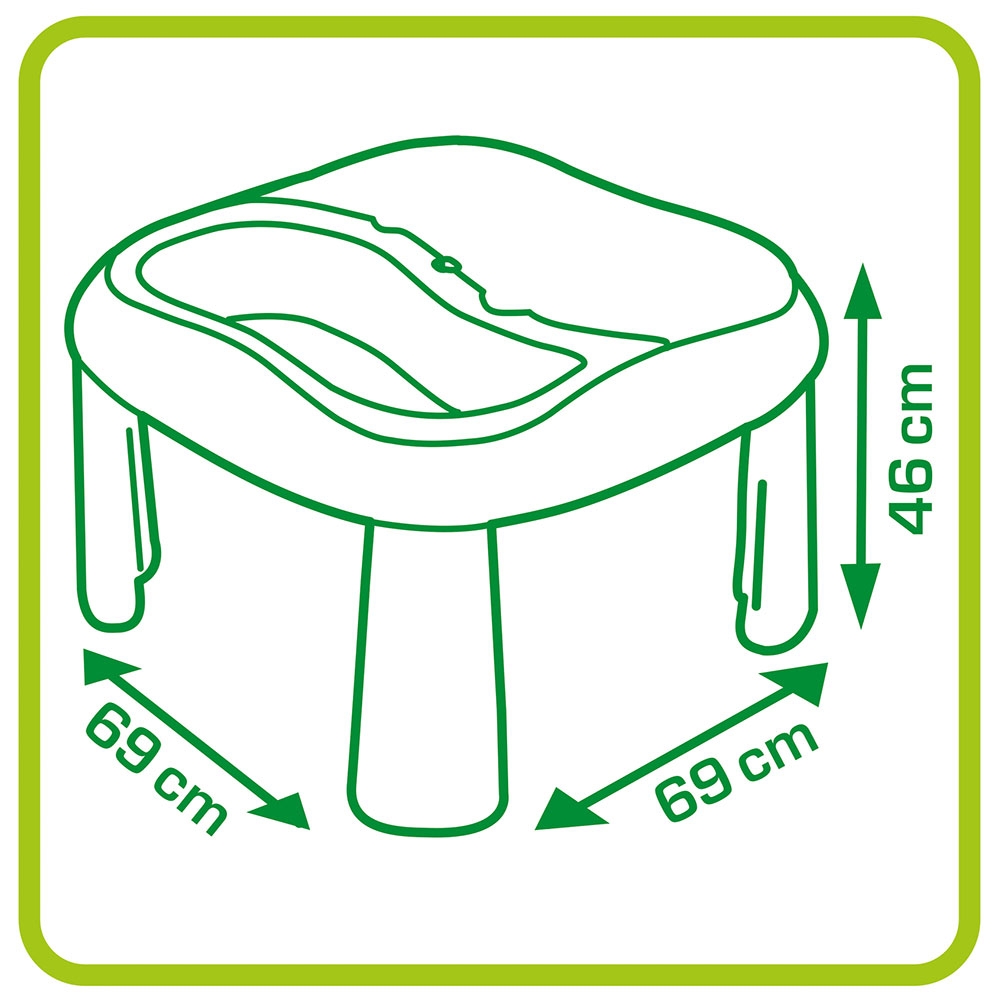 Masa Smoby Water & Sand 2in1 - Joacă Dublă - imagine 4