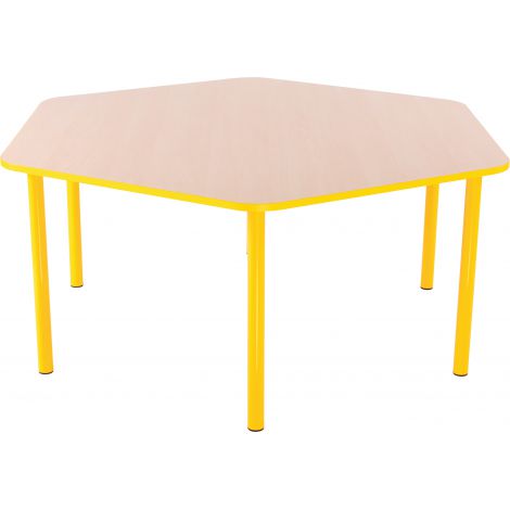 Masa Hexagonala Bambino 40 cm Cant Galben