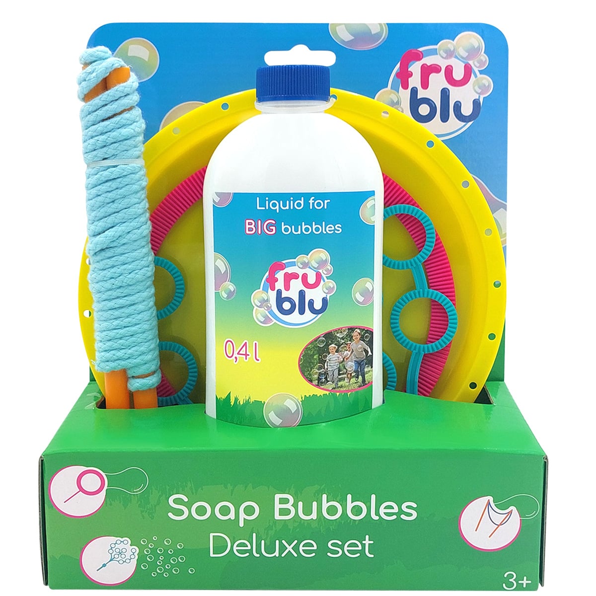 Set Deluxe Baloane de Sapun Fru Blu, 400 ml