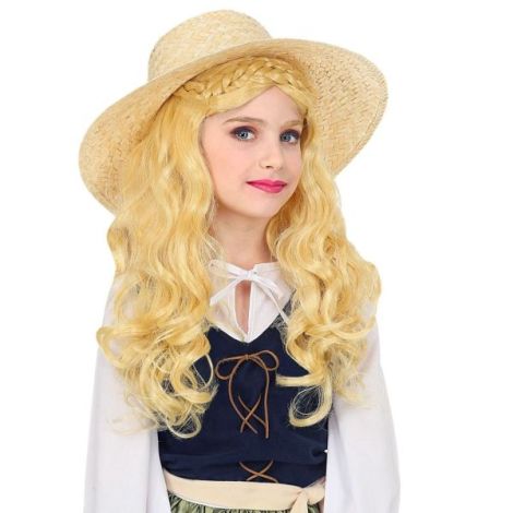 Peruca Hangita Blonda Copii Widmann - imagine 2