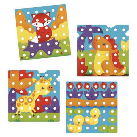 Quercetti Jumbo Peggy Bio - Joc Educativ 2-5 ani - imagine 5