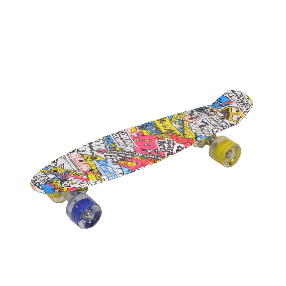 Skateboard Byox 56 cm cu LED - imagine 4