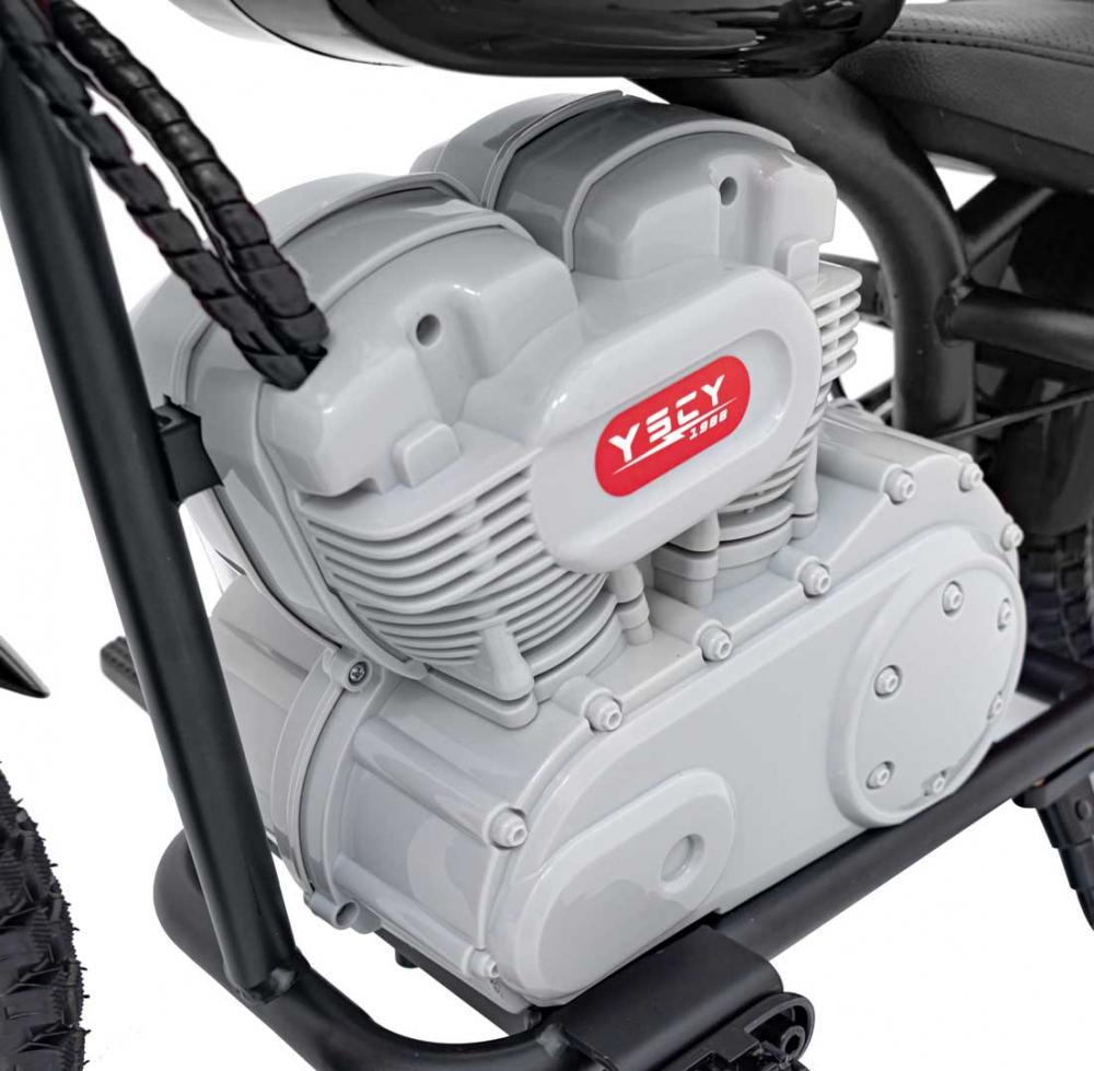 Ramiz Speed Power Black - Motocicleta electrică copii - imagine 5