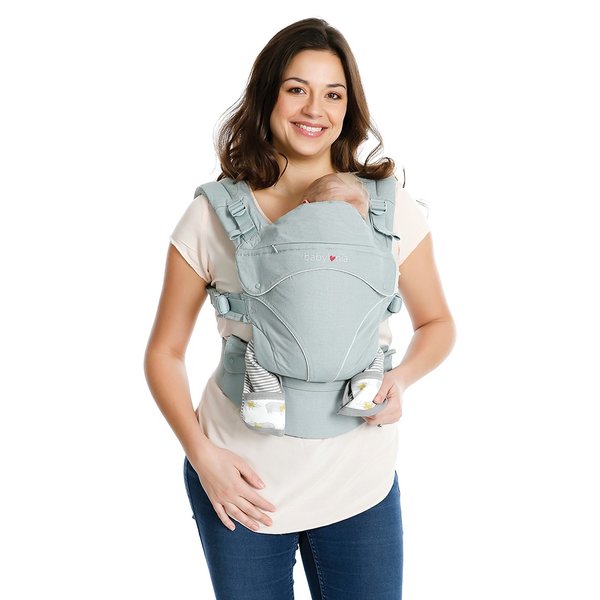 Babylonia Flexia Soft Grey - Sistem Purtare 0-48l