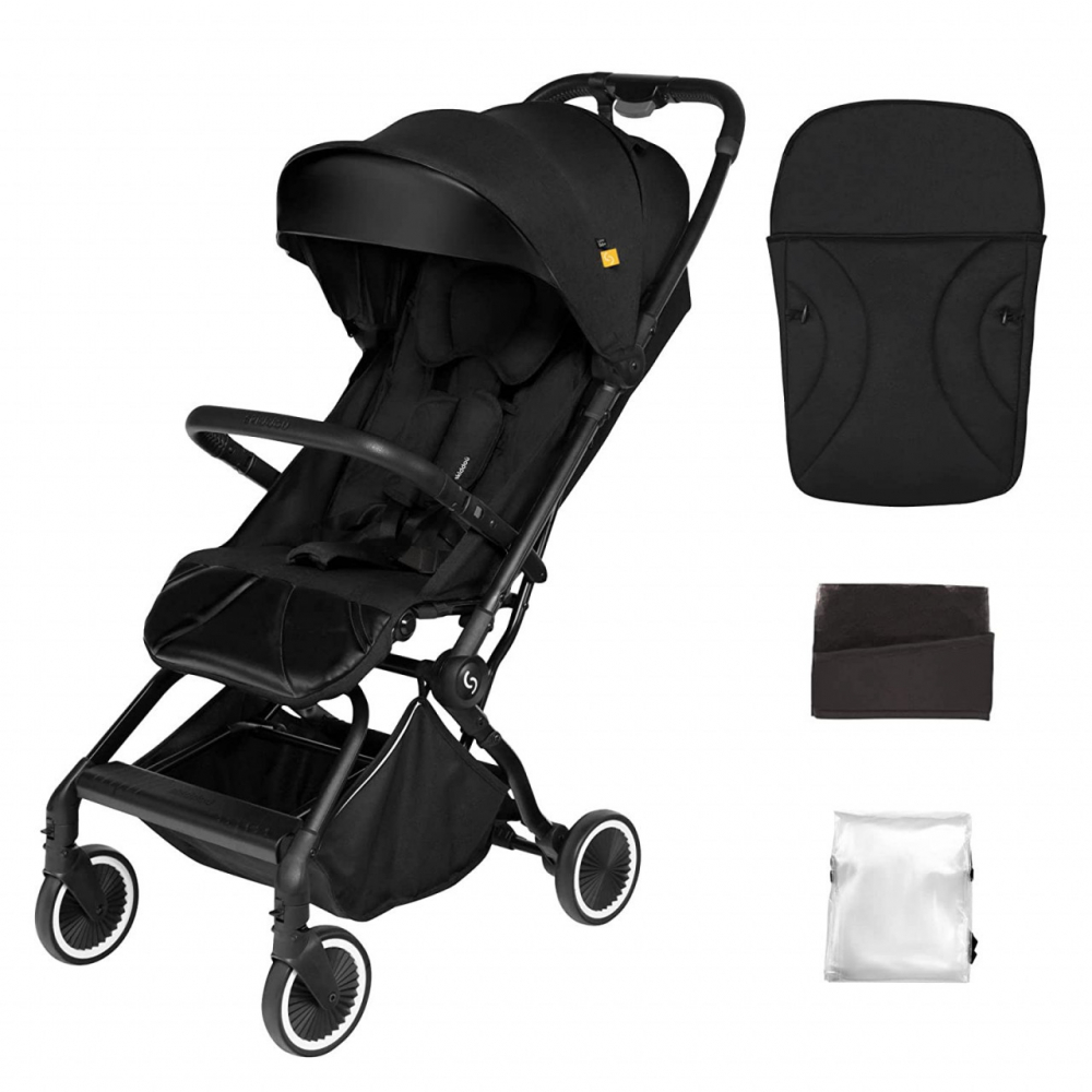 Skiddou Espoo+ Onyx Carucior Ultracompact de Calatorie - imagine 8