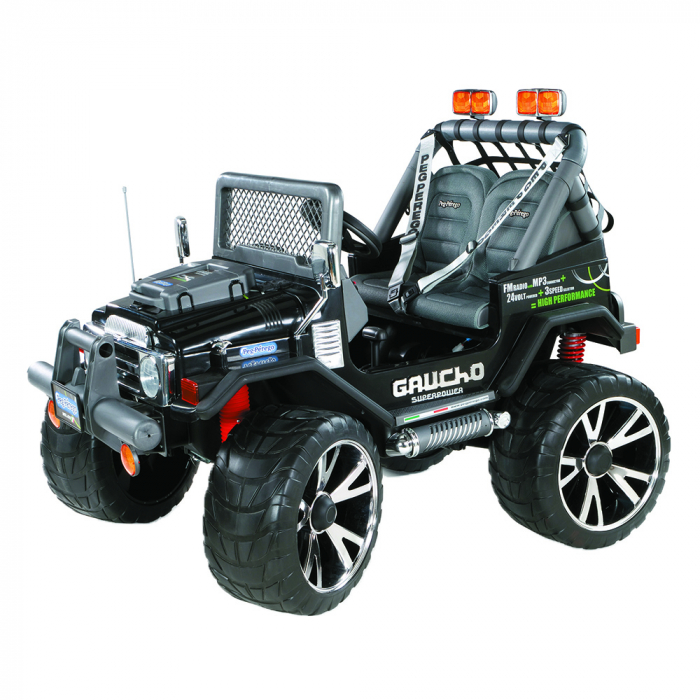 Peg Perego Gaucho Superpower 24V Negru Aventuri Extreme