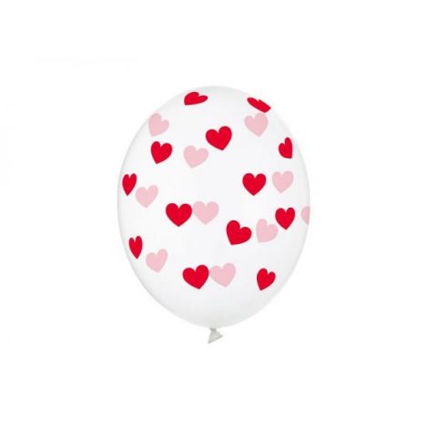 Baloane Inimi Rosii Party deco 50 buc | Decor