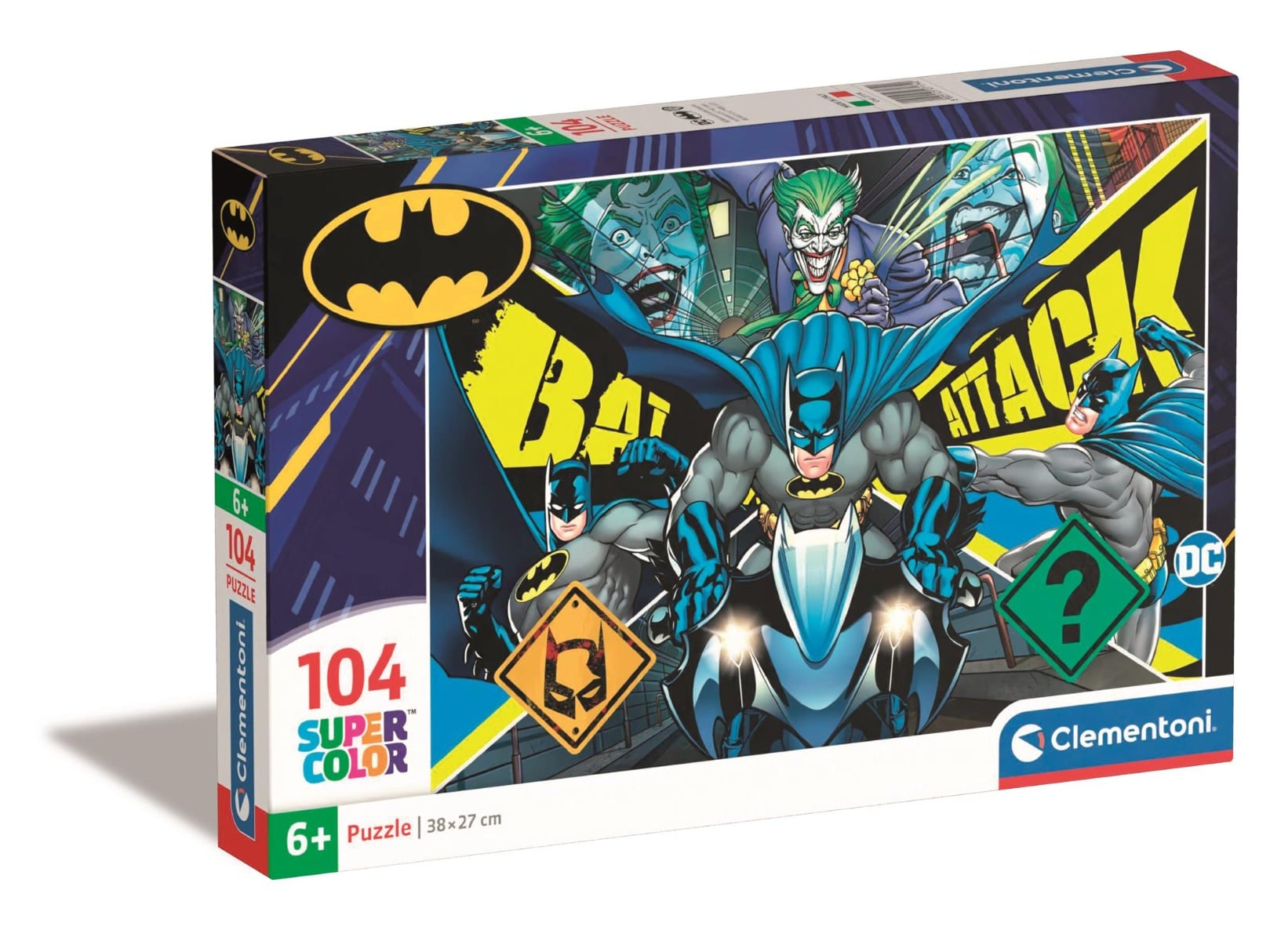 Puzzle Clementoni Batman, 104 piese, pentru copii 6+