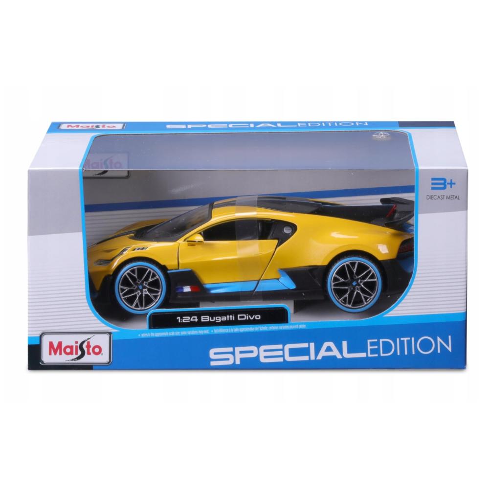 Maisto Bugatti Divo 1:24 Metal Portiere Funcționale