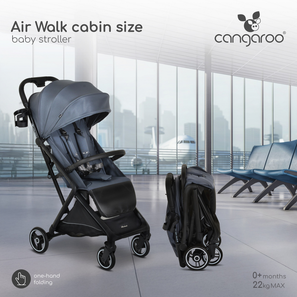 Carucior Cangaroo Airwalk - Cabină Avion - imagine 3