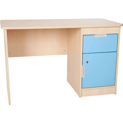 Birou Quadro Alb-Albastru Moje Bambino