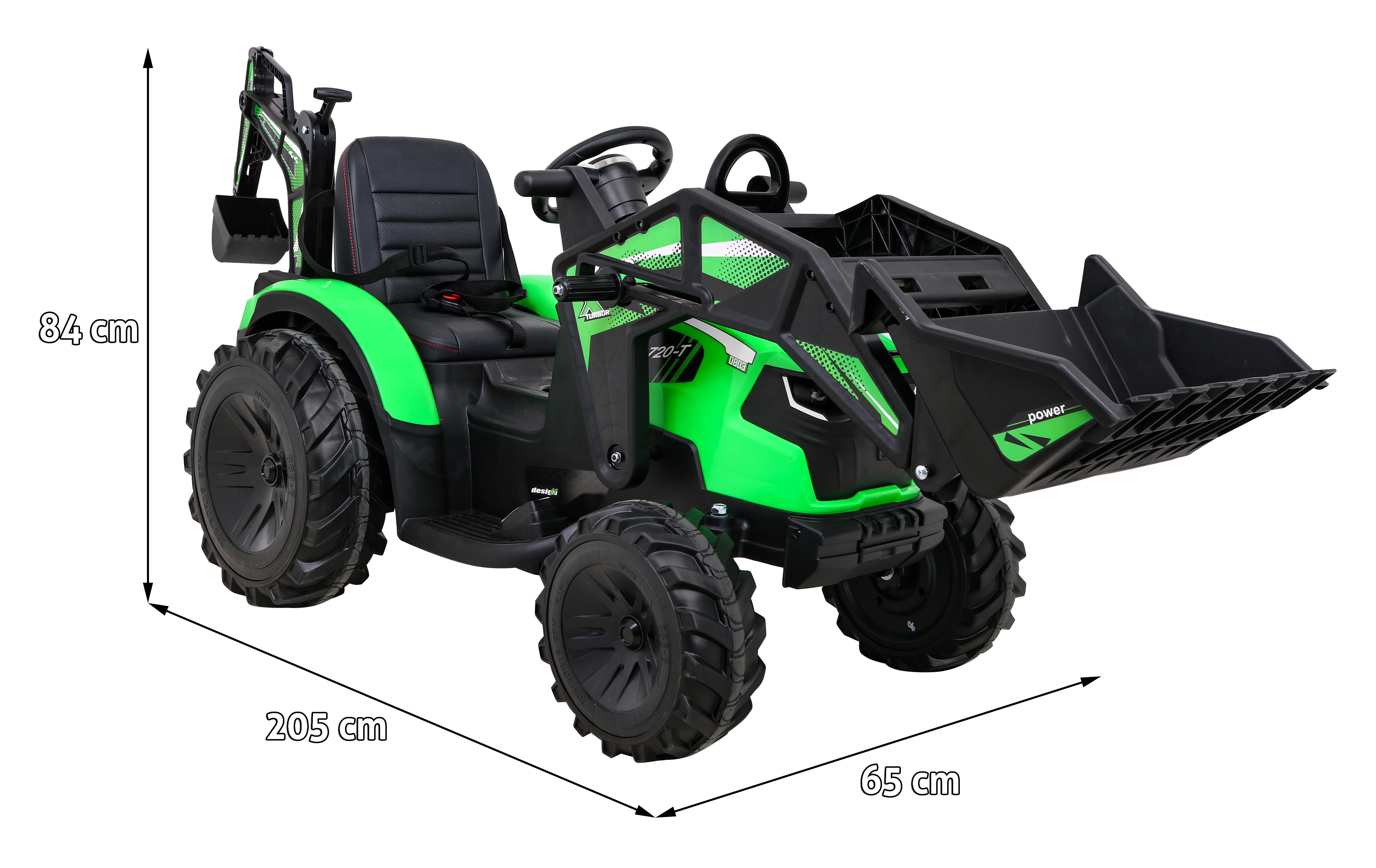 Tractor Excavator Electric 12V cu Remorcă Autokids - imagine 7
