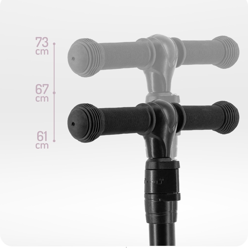 Momi San Roz - Trotineta Pliabilă LED - imagine 2