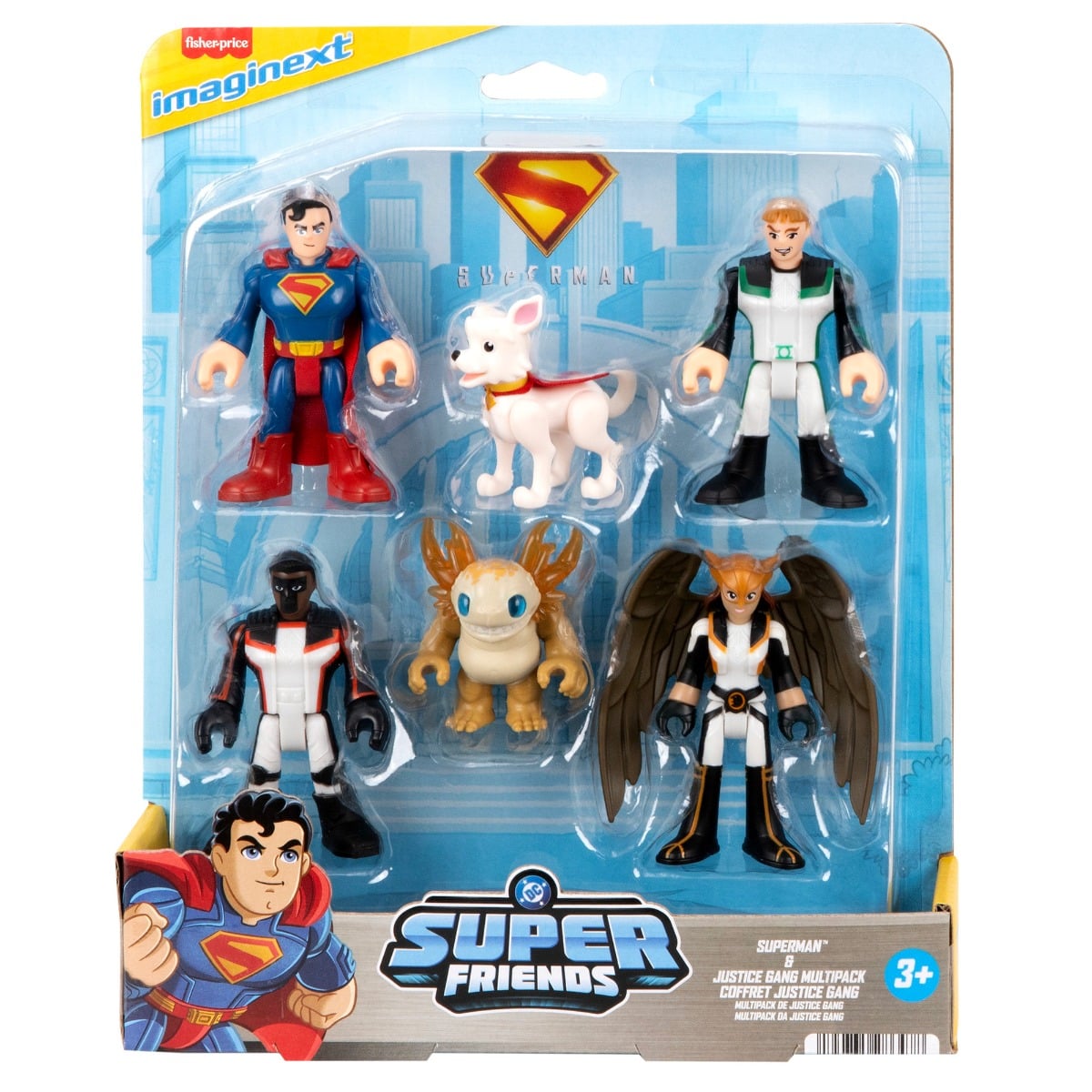 Set 6 Figurine Imaginext Superman | Liga Dreptatii