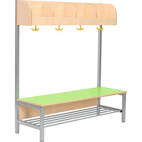 Vestiar Flexi Moje Bambino cu Bancuta, 4 Locuri