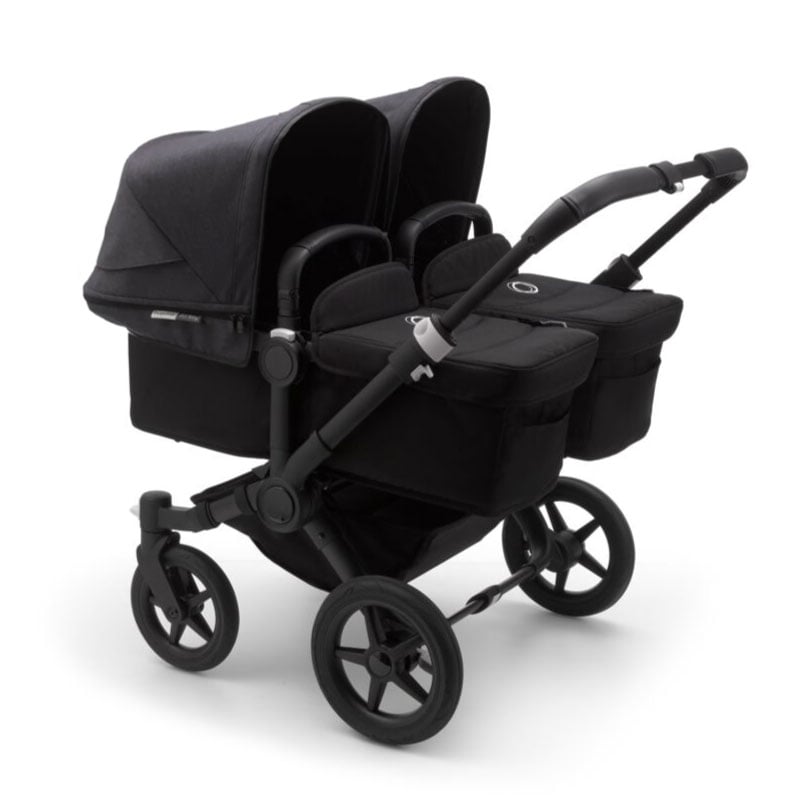 Carucior Bugaboo Donkey 3 Twin, Negru Mineral