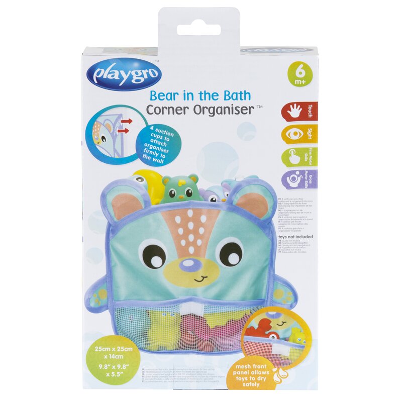 Organizator Playgro cu Ventuze pentru Jucării Baie - imagine 2