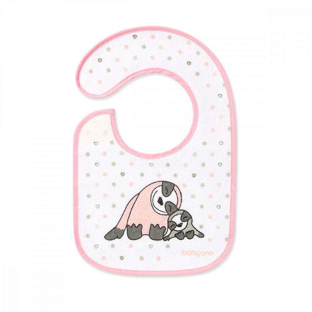 Baveta impermeabila Babyono I eat and I grow - imagine 2