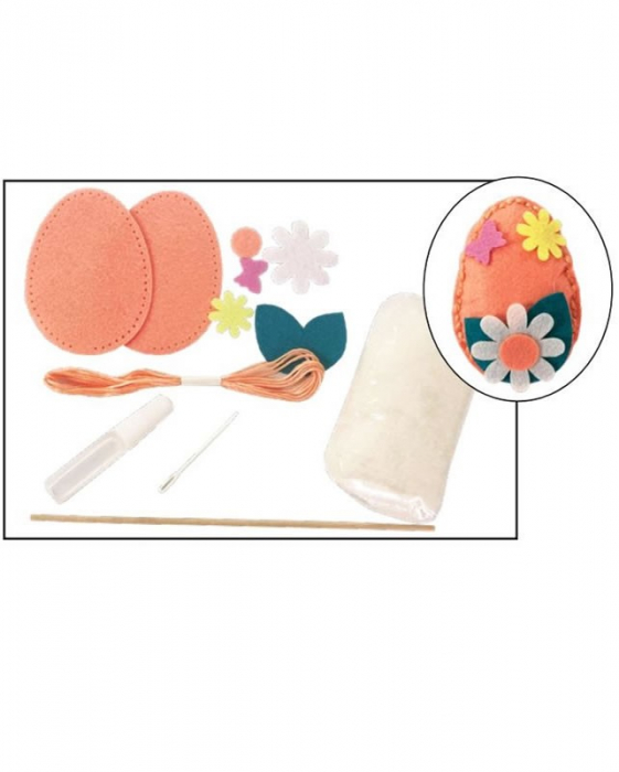 Set Ou Decorativ Colorart, Creativ din Fetru pentru Copii