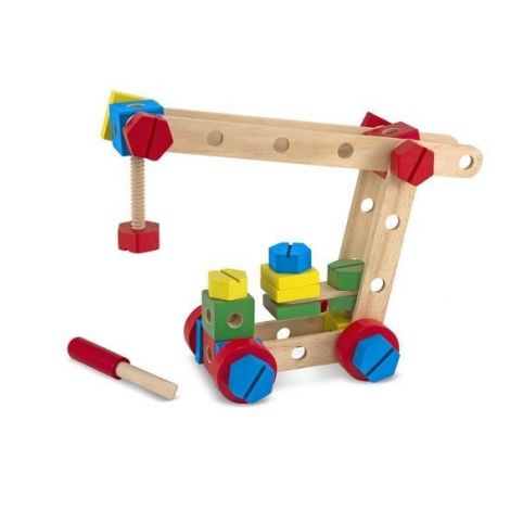 Set Construit Lemn Melissa&Doug - Abilități - imagine 5
