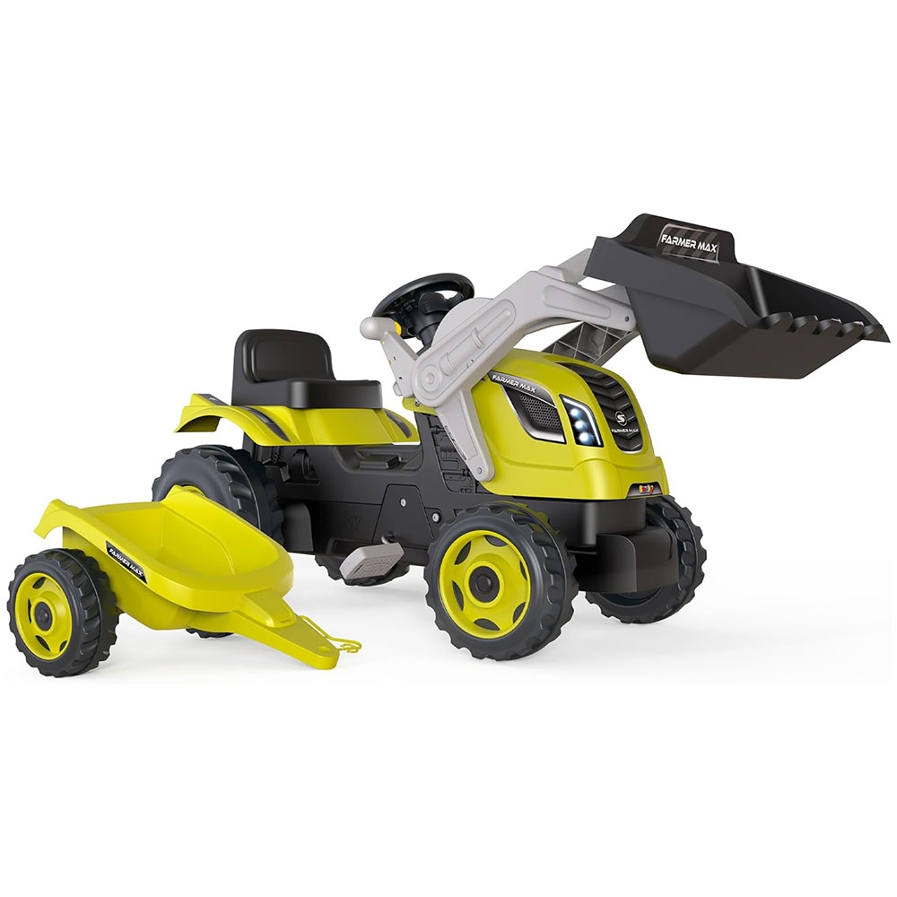 Tractor Smoby Farmer Max cu Remorca