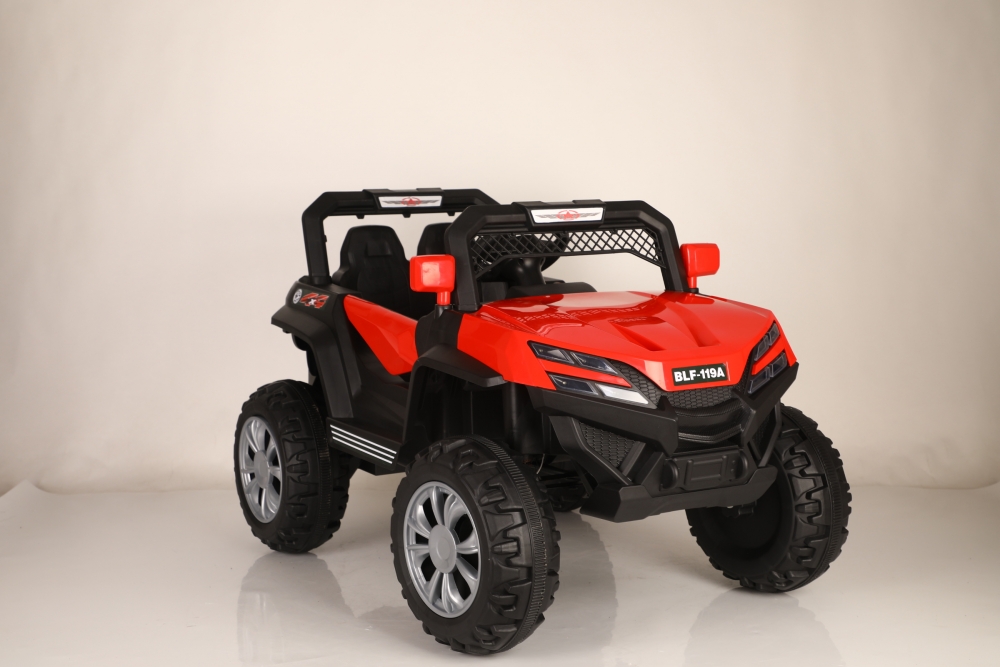 Nichiduta Jeep Jumbo 4x4 Red, 140W, cu Slow Start