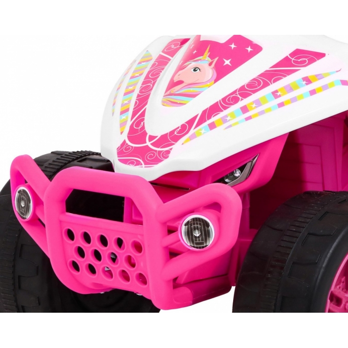 ATV Electric Copii Ramiz Little Monster Roz - imagine 3