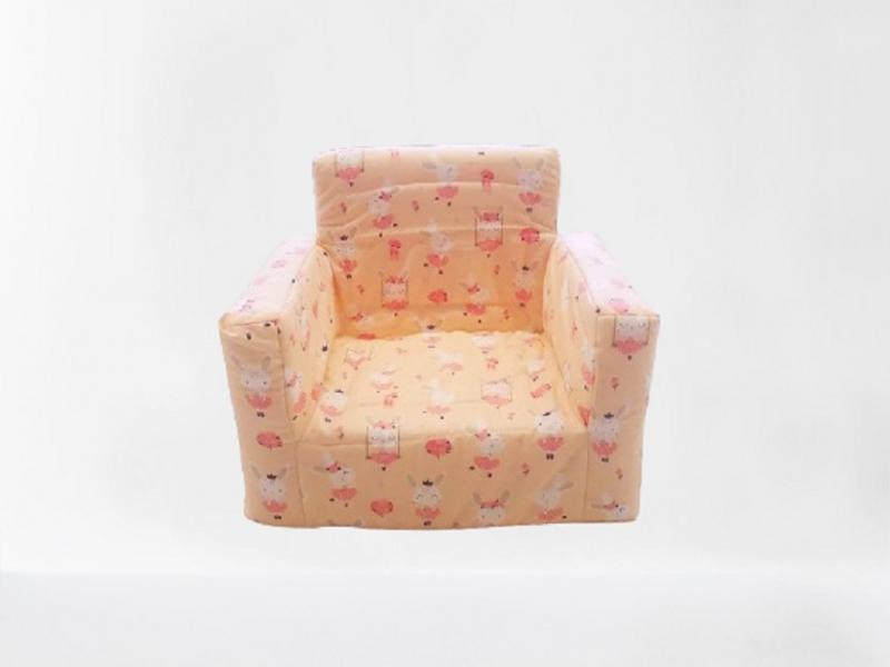 Fotoliu Dancing Bunny Pink Mykids | Confort și Design - imagine 3