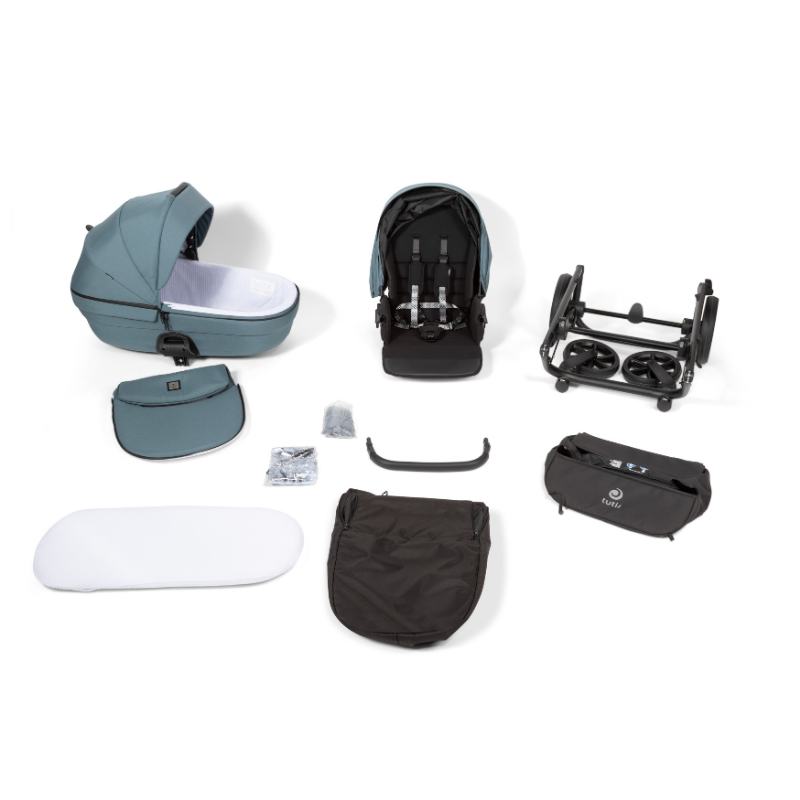 Carucior 2in1 Tutis Uno 6+ Menta - Reversibil - imagine 4