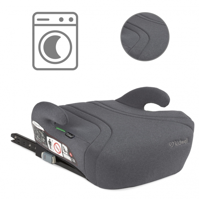 Kidwell Bono Grey - Inaltator auto cu ISOFIX sigur - imagine 5