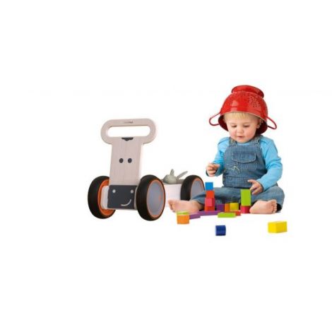 Jucarie lemn 3-in-1 MamaToyz - Ride-on & Premergator - imagine 3