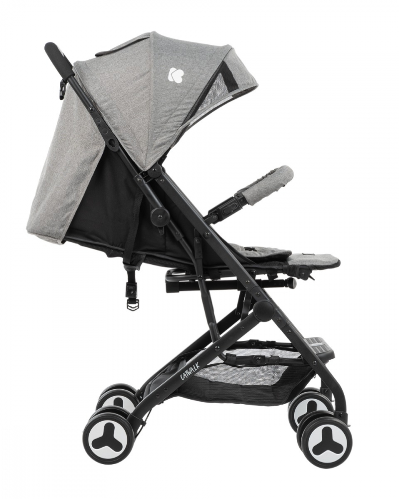 Carucior Sport KikkaBoo Catwalk Gri | Pliere Compacta - imagine 4