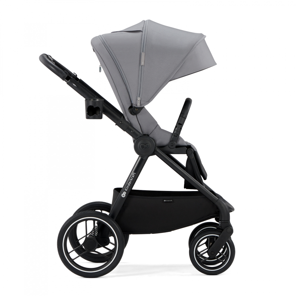 Carucior Kinderkraft Nea 2 in 1 Platinum Grey - imagine 6