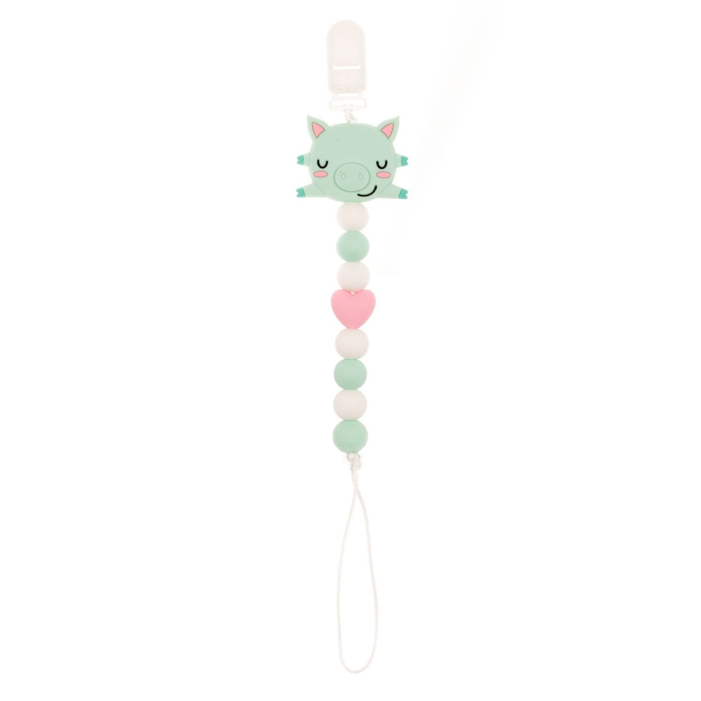 Colier suzeta Coccorito Porcusor Teal sigur