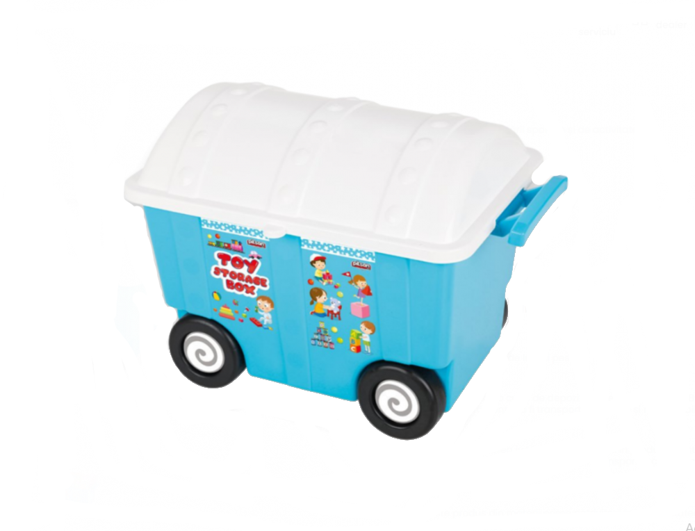 Cutie depozitare jucării Pilsan cu roti - 48L - imagine 3