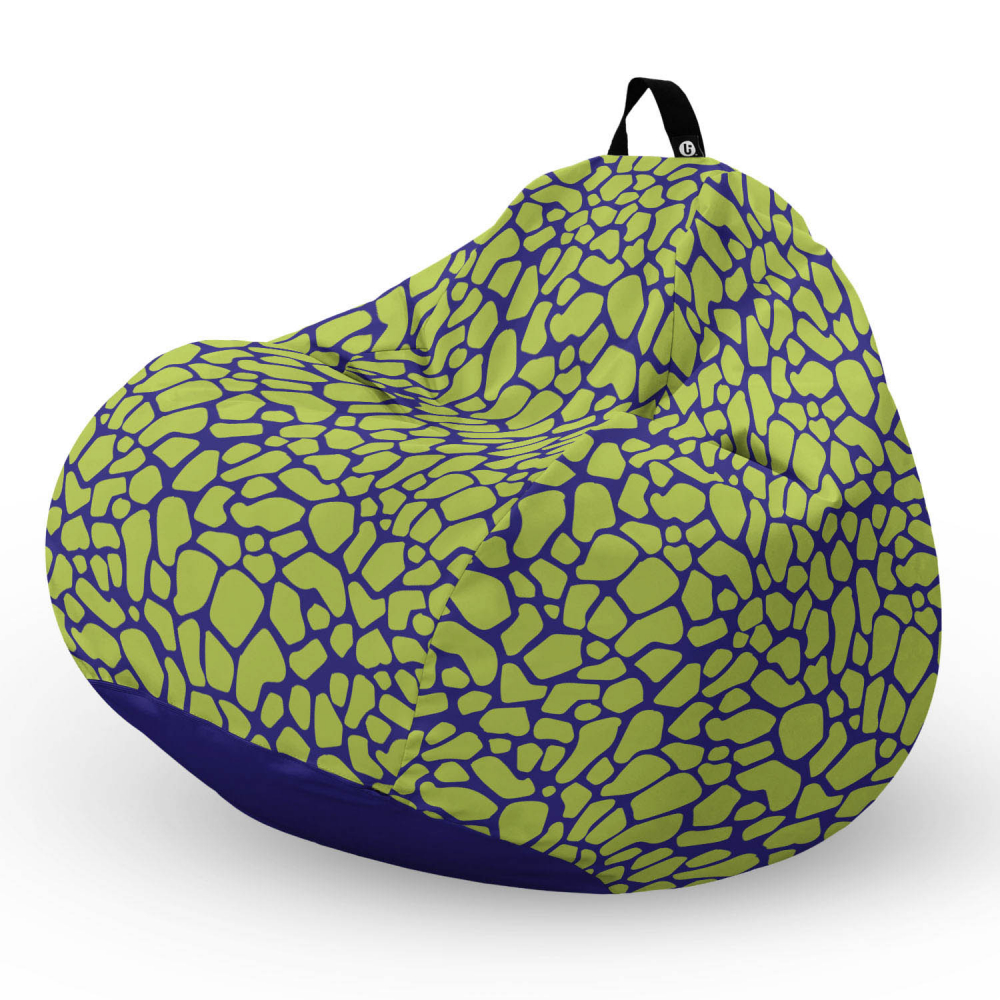 Fotoliu Puf XL Tip Para Giraffe Green | Updeco - imagine 5