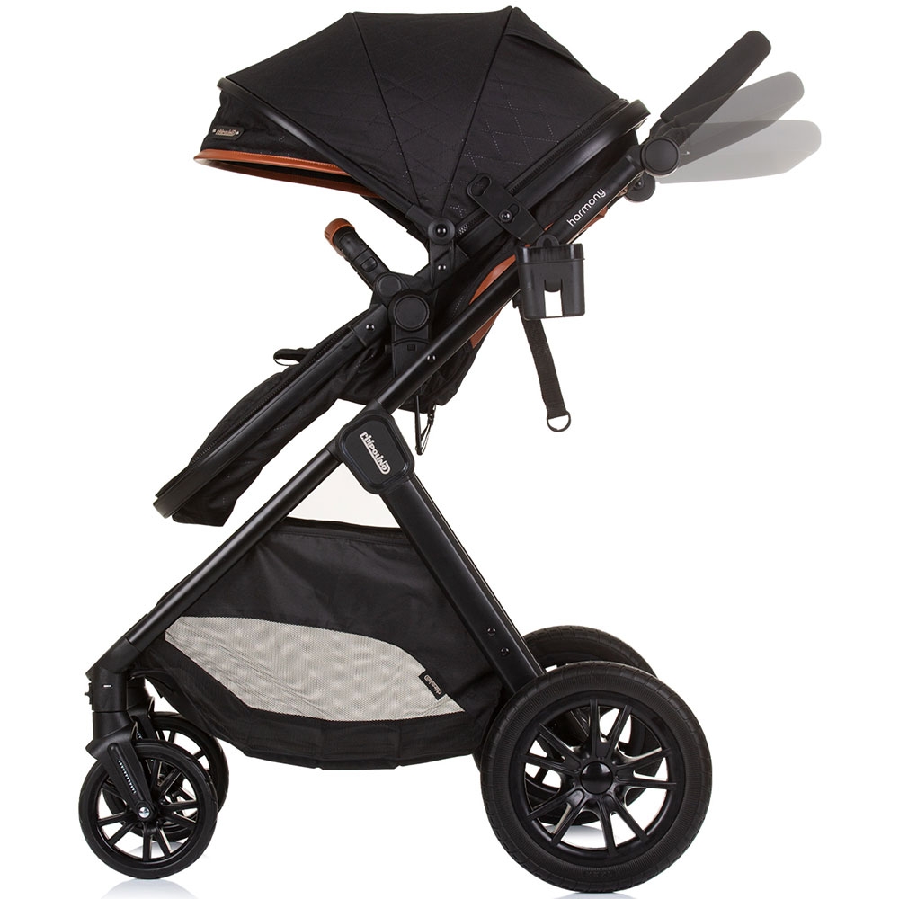 Carucior Chipolino Harmony 2 in 1 Obsidian - imagine 4