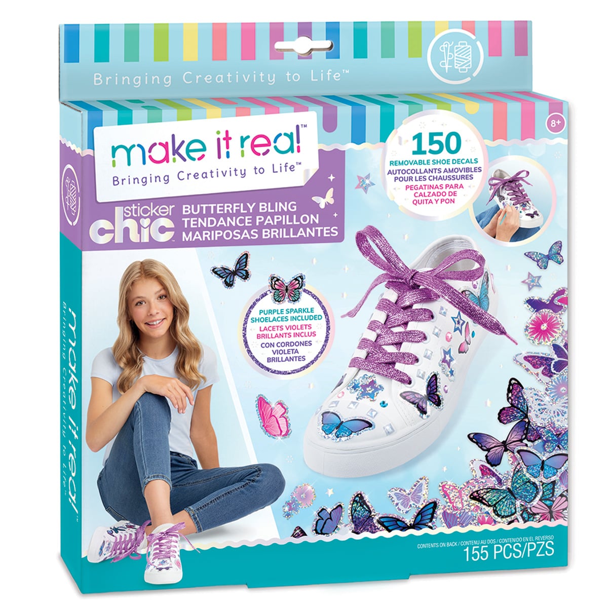 Set Stickere Incaltaminte Make It Real Butterfly