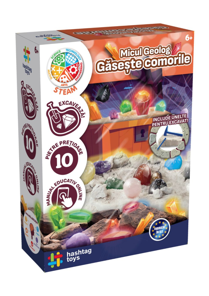 Set Micul Geolog Viva Toys | Descoperă Comori