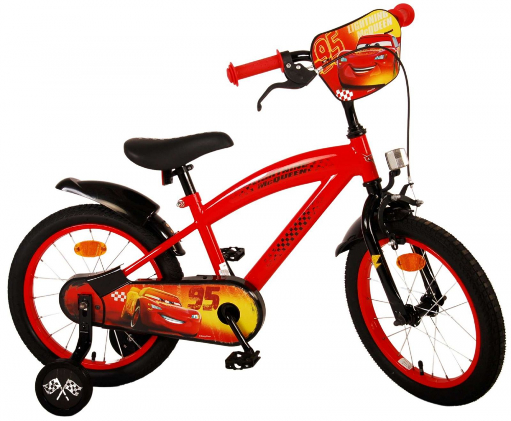 Bicicleta EL Disney Cars 16 inch cu Roti Gonflabile - imagine 8