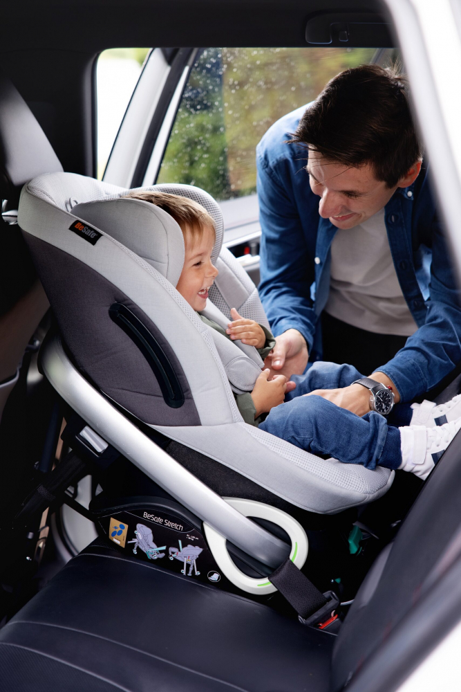 Scaun Auto BeSafe Stretch B Anthracite, 0-7 Ani - imagine 5