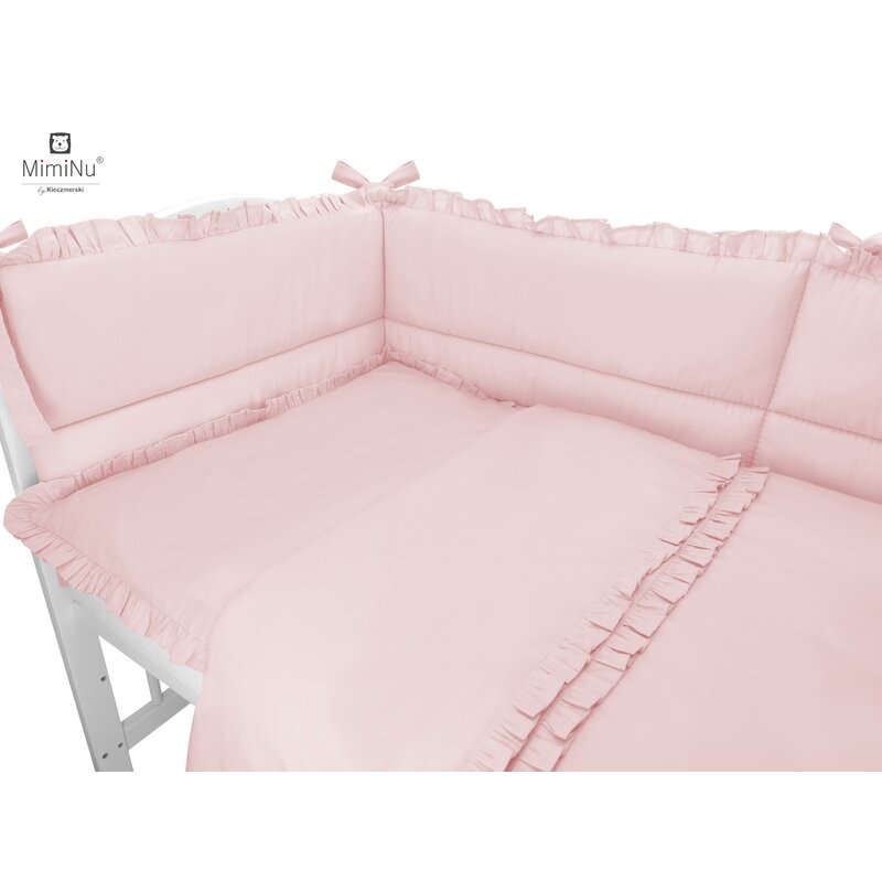 Set Lenjerie Patut MimiNu 6 Piese Royal Powder Pink - imagine 5